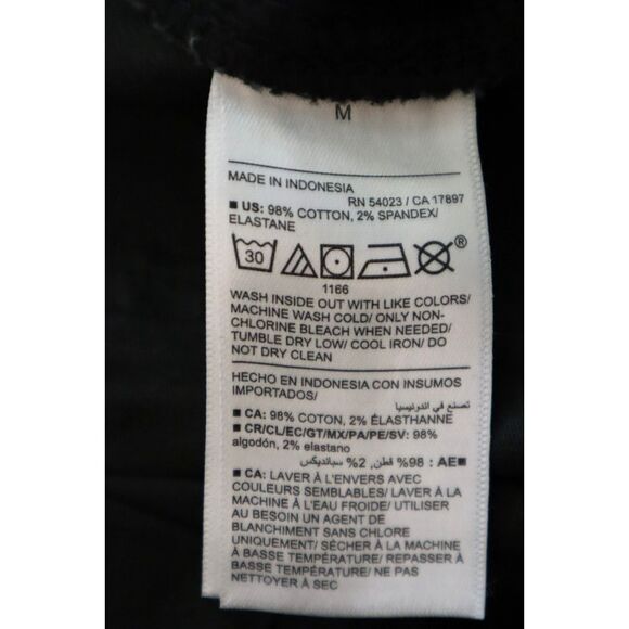 Old Navy 655166-021 Women's Sz M Black High-Waisted Balloon Cargo Pants - Picture 6 of 13